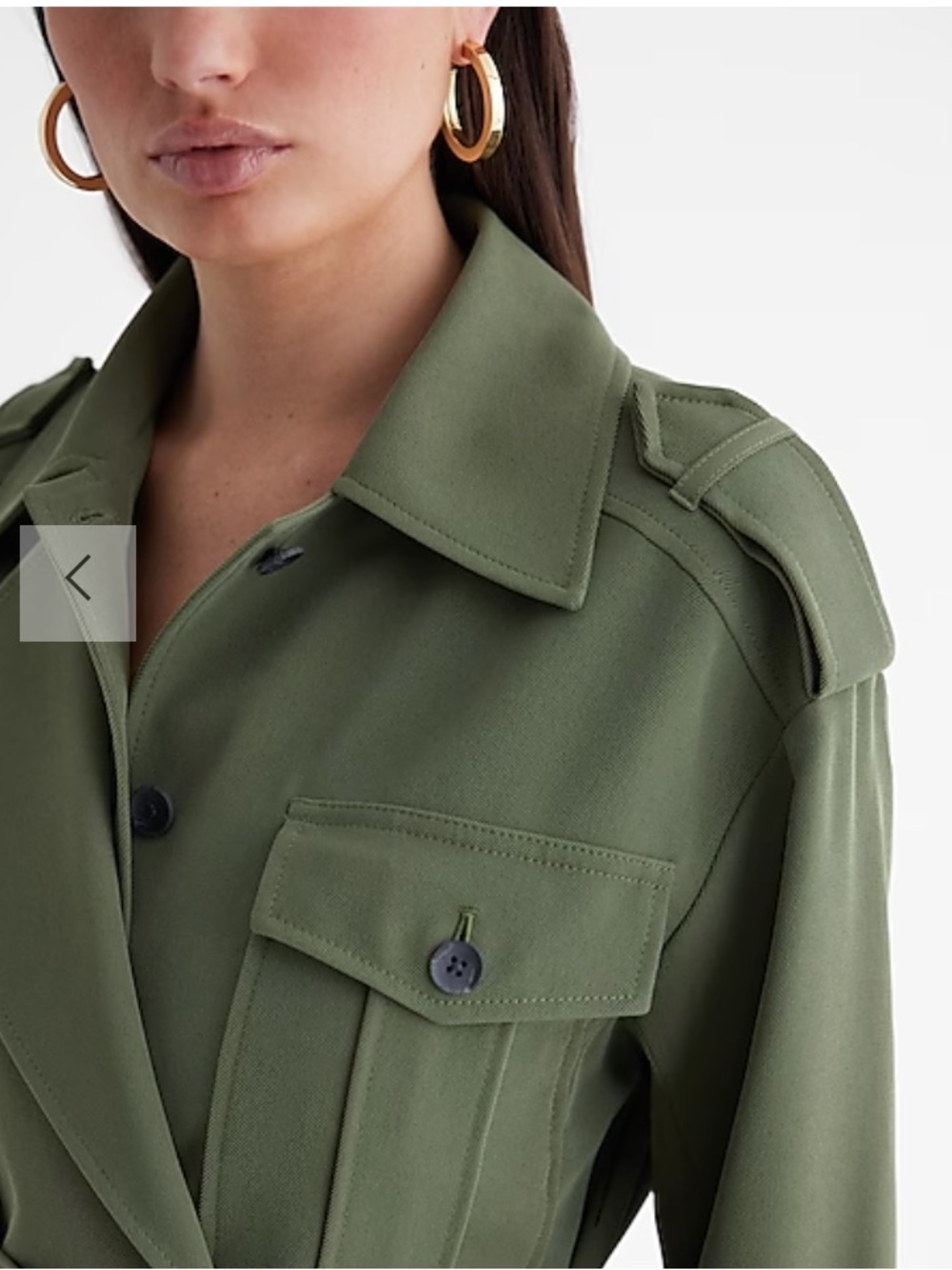 Express Wrapped Jacket- NWT - Picture 4 of 5